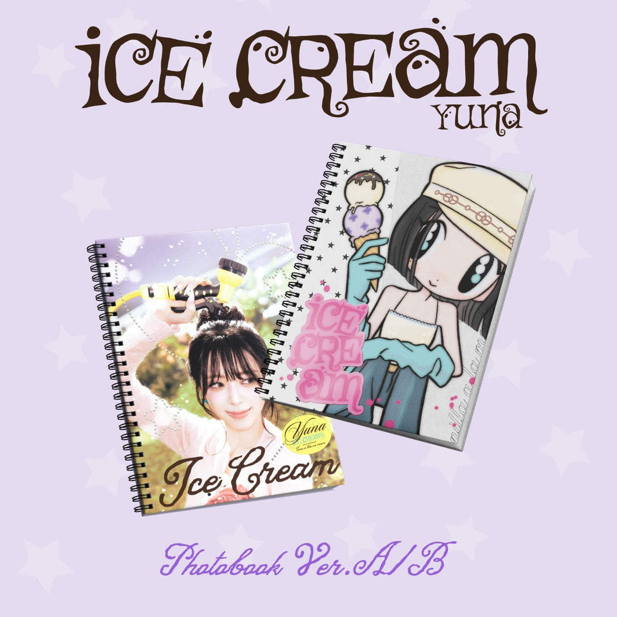 YUNA (ITZY) - [Ice Cream] (Photobook Ver.) (Random 1 of 2) - | Kool Seoul - Buy Kpop Albums Online