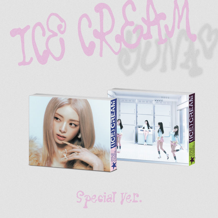 Yuna (Itzy) - [Ice Cream] (スペシャル版) (ランダム1/2) - Kpopアルバム