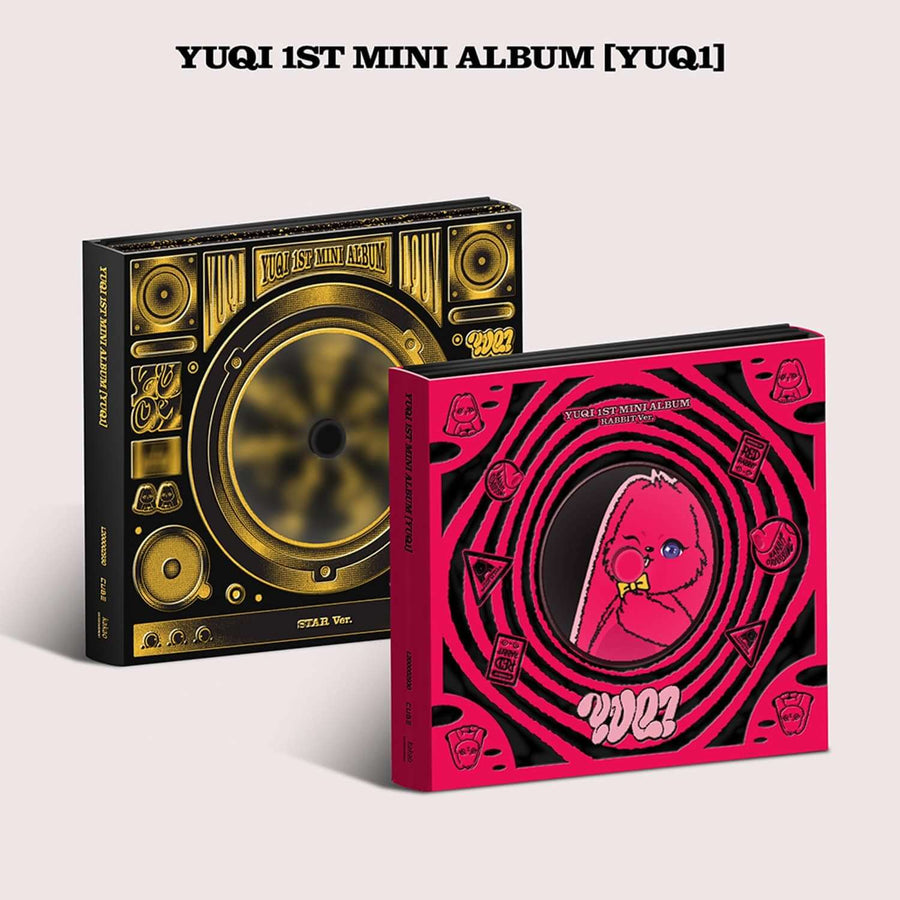 Yuqi ((G)I-Dle) - 1st Album [Yuq1] (Star Ver. / Rabbit Ver.) (全2種よりランダム1種) - Kpop アルバム