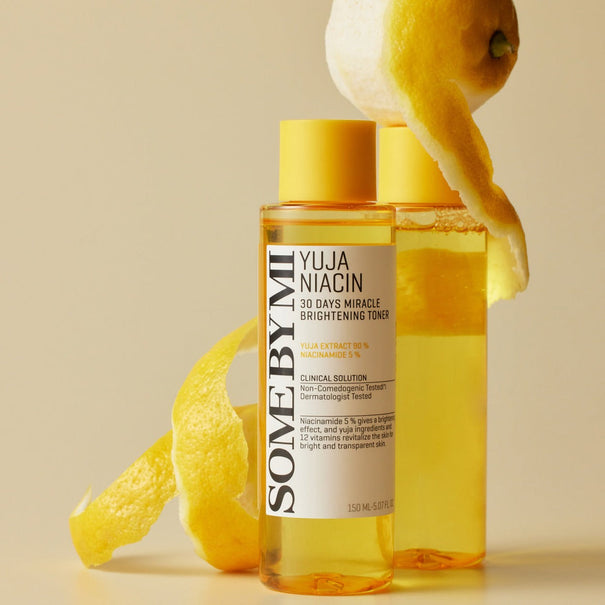 SOME BY MI Yuja Niacin 30 Days Miracle Brightening Toner 150ml available on Koolseoul.com, your Korean Eshop from Seoul !