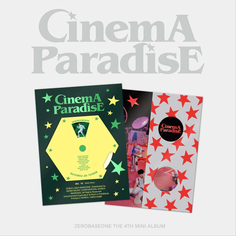 Zerobaseone - 4th Album Cinema Paradise [Romance Ver./Sf Ver.] (Set Of 2) - Kpop Album