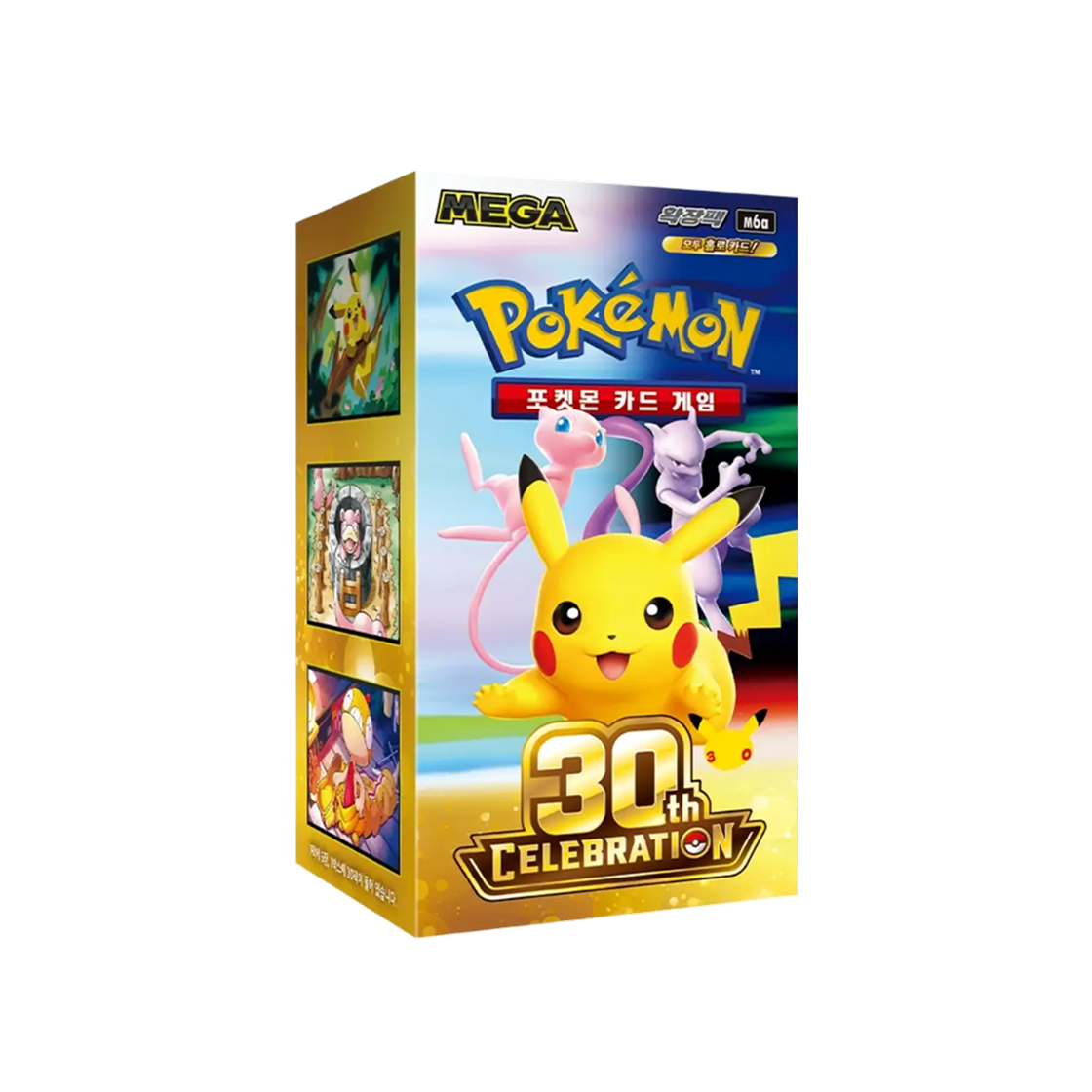 Korean Pokémon TCG 30th Celebration booster box, sealed, 20 packs