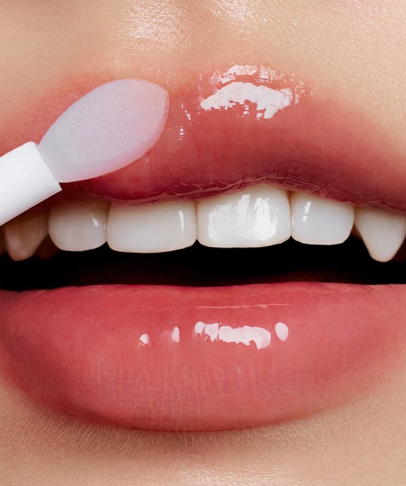 ABIB PDRN Collagen Lip Mask Glazed Jelly 11g application on lips