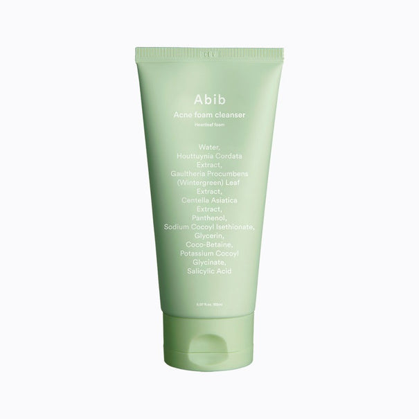 ABIB Acne Foam Cleanser Heartleaf Foam 150ml available on Koolseoul.com, your Korean Eshop from Seoul !