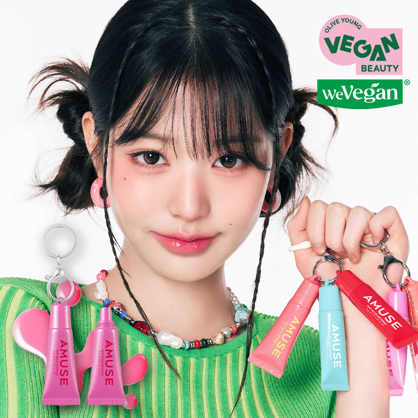 AMUSE TINT BALM KEYRING | Kool Seoul