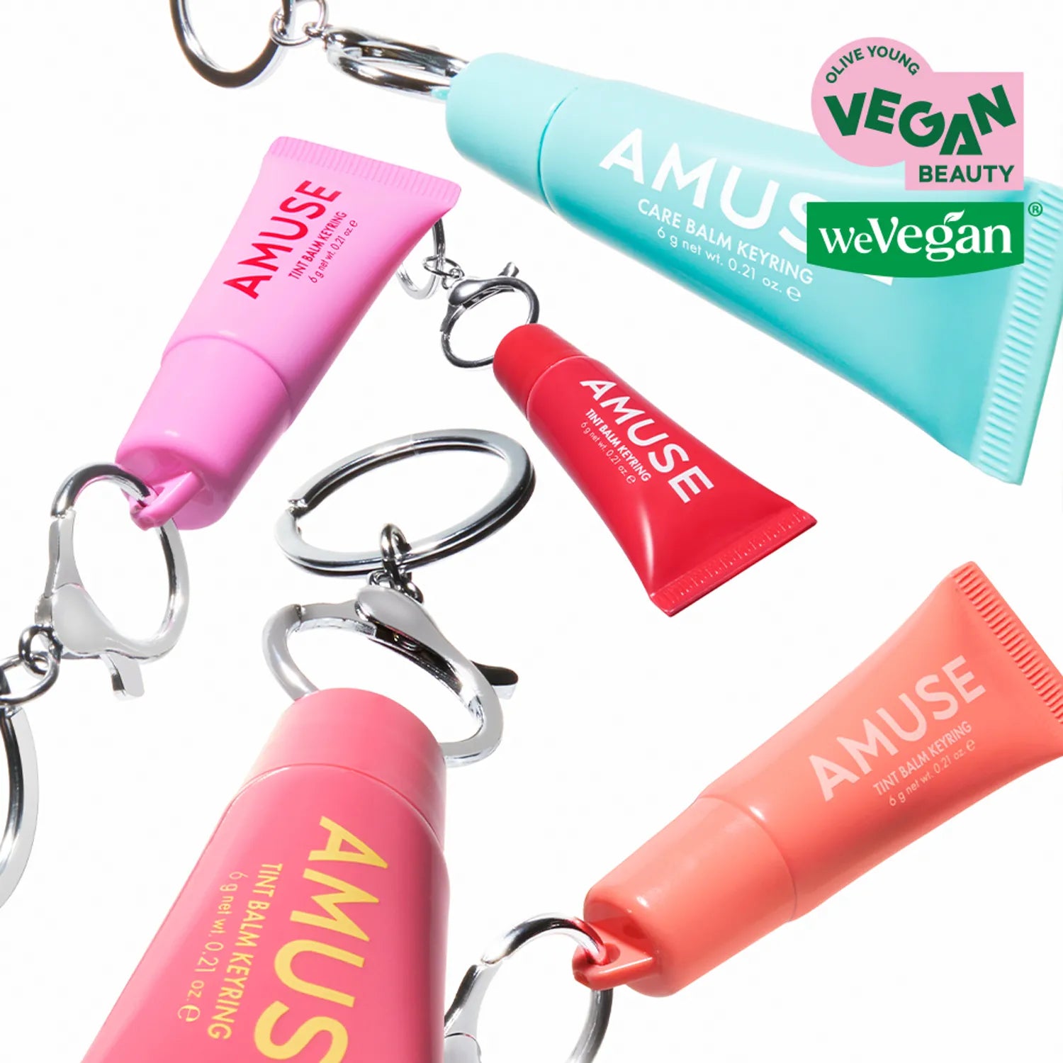 AMUSE TINT BALM KEYRING | Kool Seoul