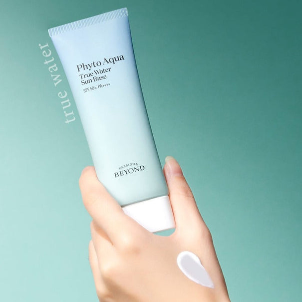 PASSION & BEYOND Phyto Aqua True Water Sun Base SPF50+ available on Koolseoul.com, your Korean Eshop from Seoul !