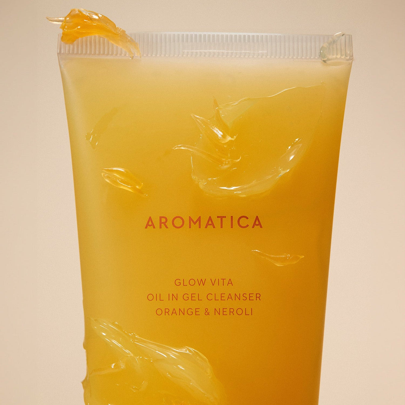 AROMATICA Glow Vita Oil-in-Gel Cleanser Orange & Neroli 150ML | Kool Seoul