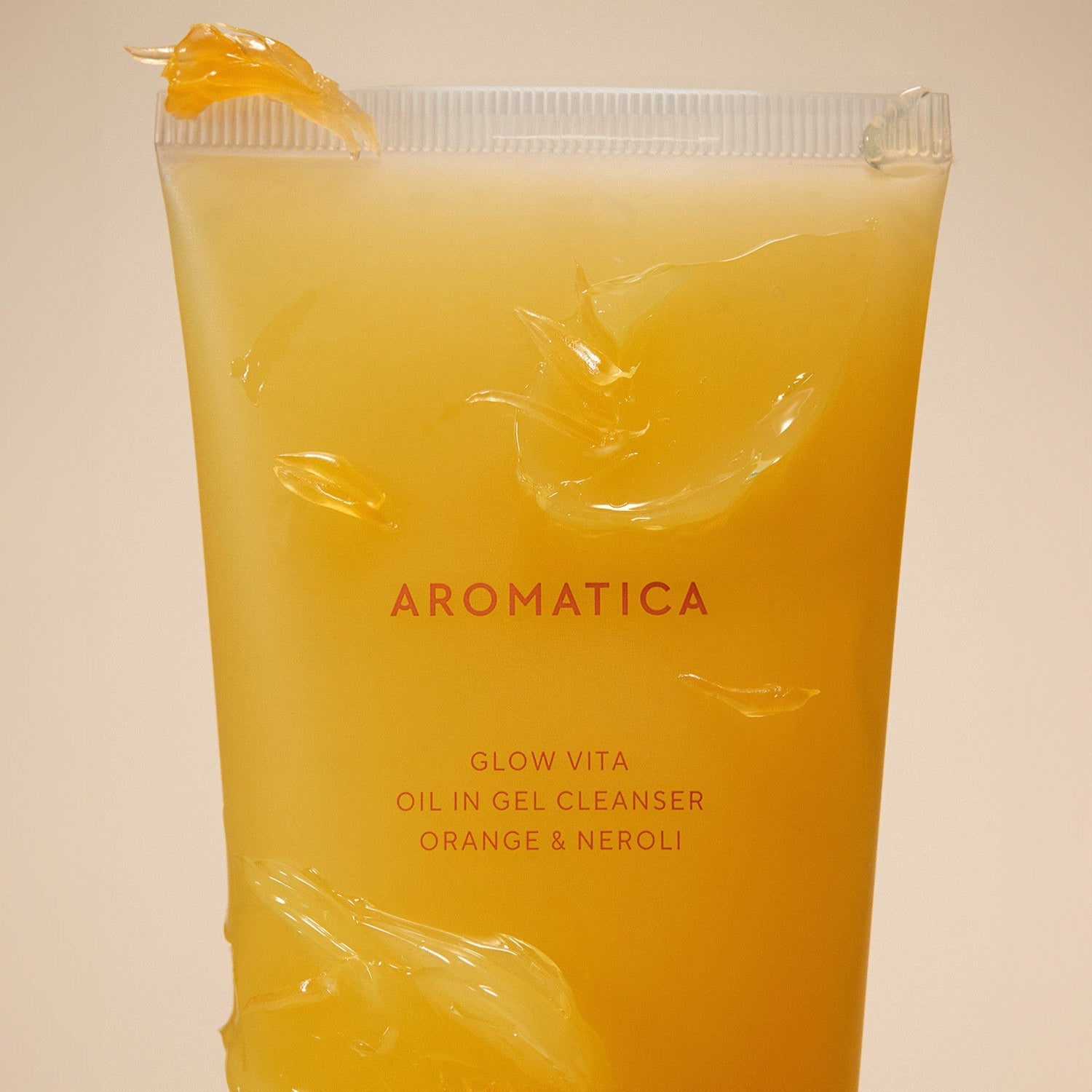 AROMATICA Glow Vita Oil-in-Gel Cleanser Orange & Neroli 150ML | Kool Seoul