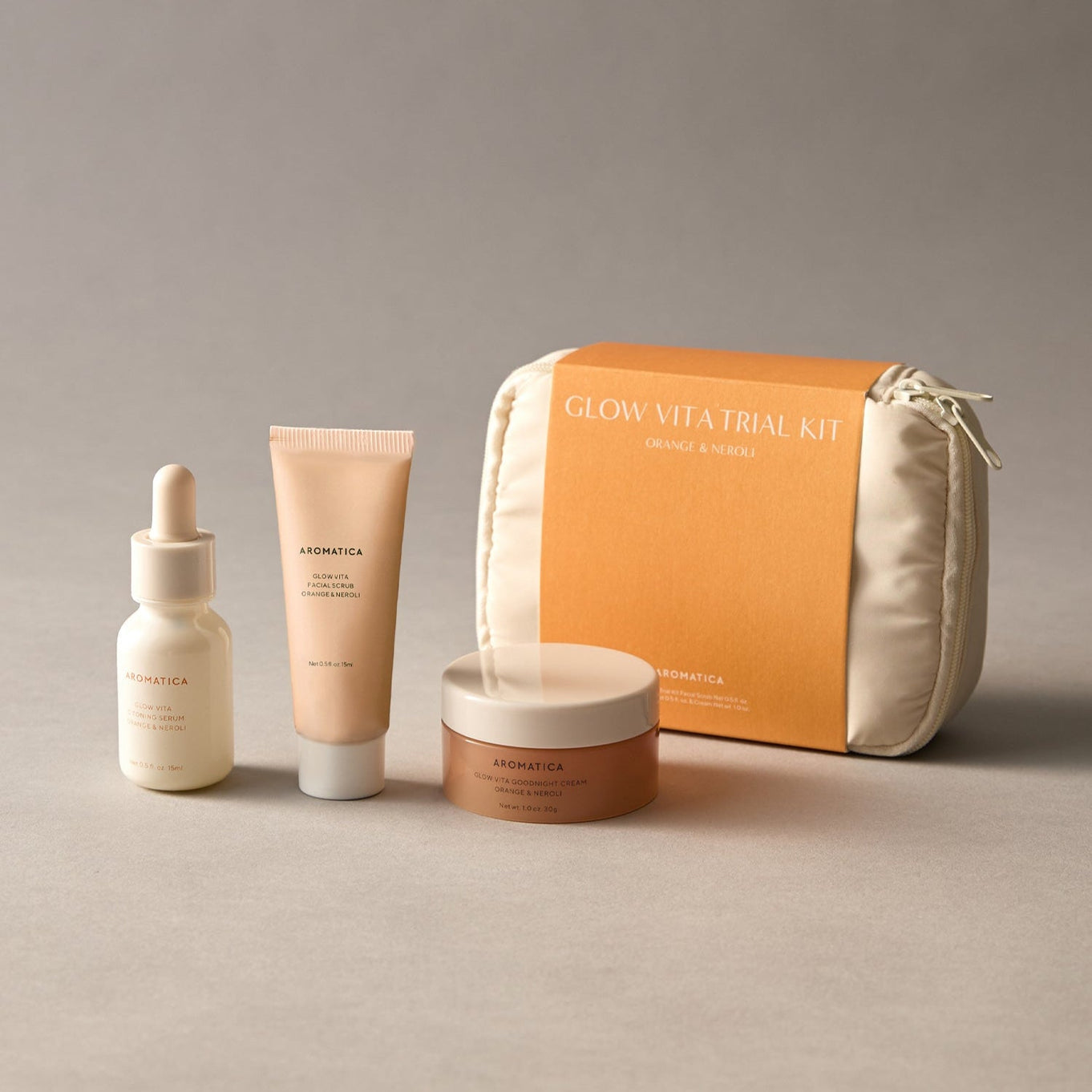AROMATICA Glow Vita Skincare [Travel Kit] | Kool Seoul