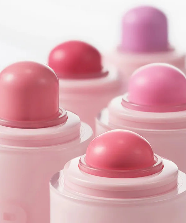 BANILA CO Romantic Blush Lip & Cheek sticks in various shades for lip and cheek enhancement