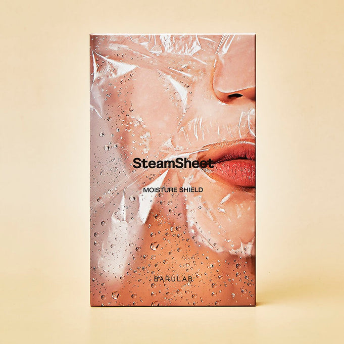 BARULAB Steam Sheets Moisture Shield Oil Lock Facial Mask 5 Packs | Kool Seoul