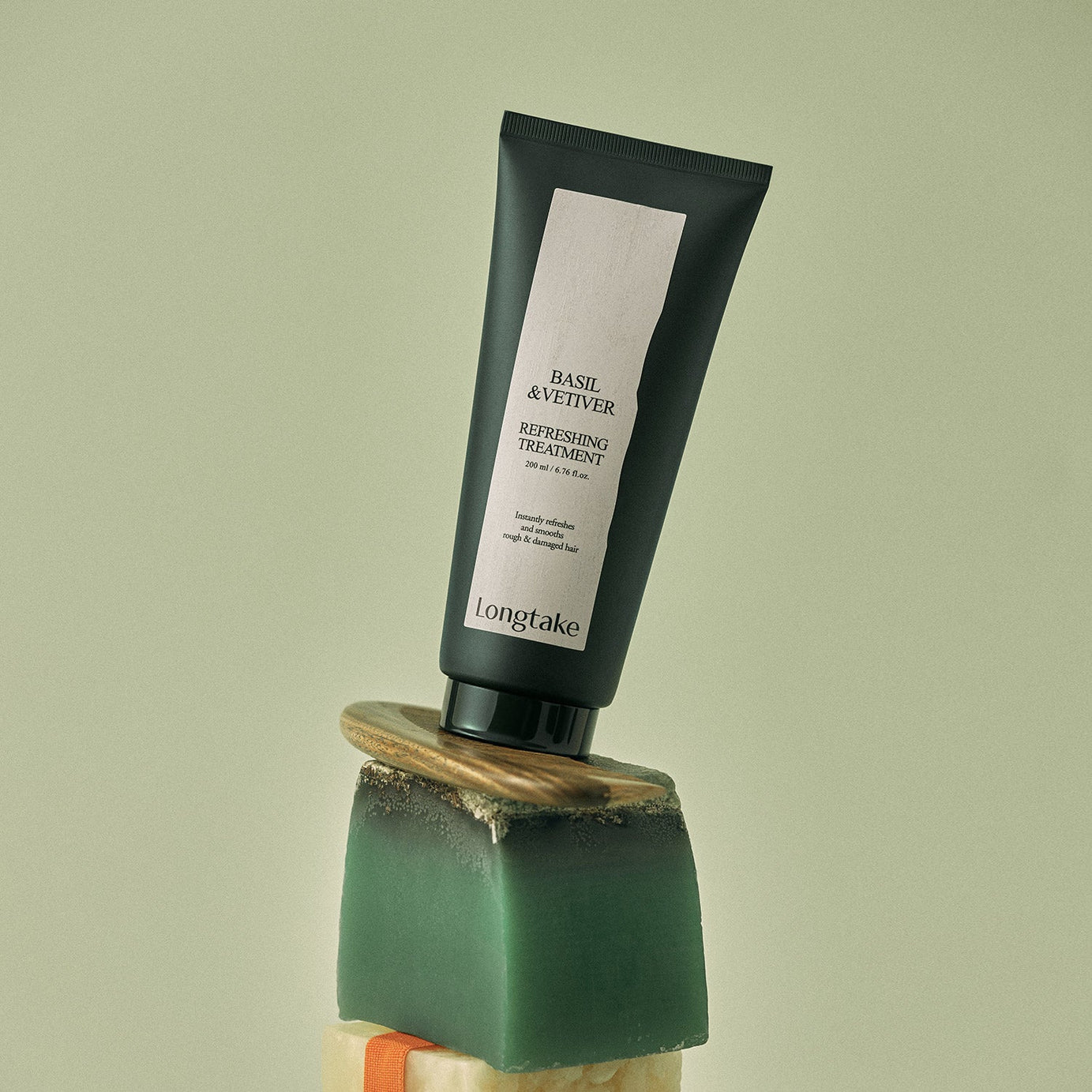 LONGTAKE Basil & Vetiver Refreshing Treatment 200ml available on Koolseoul.com, your Korean Eshop from Seoul !