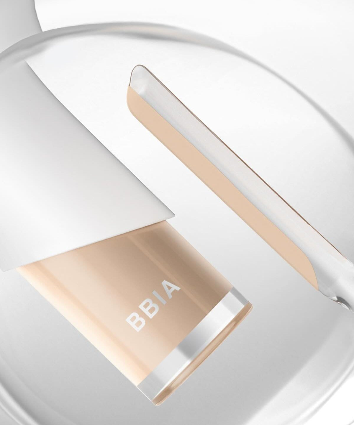 BBIA Eau Stay Concealer bottle with clear applicator in close-up view.