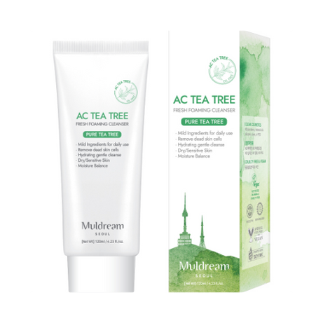 MULDREAM AC Tea Tree Foam Cleanser 120ml on sales on our Website !