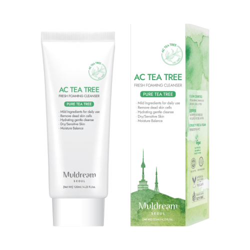 MULDREAM AC Tea Tree Foam Cleanser 120ml on sales on our Website !