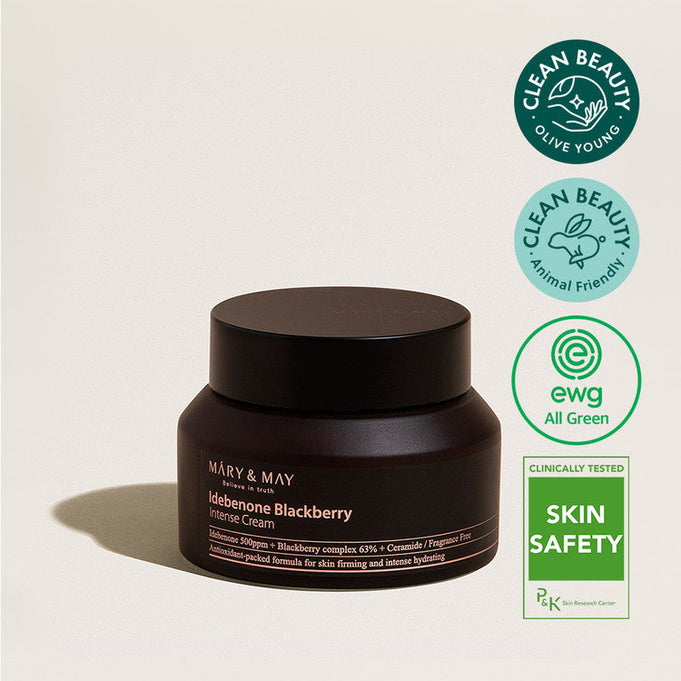 MARY & MAY Idebenone Blackberry Intense Cream 70g | Kool Seoul