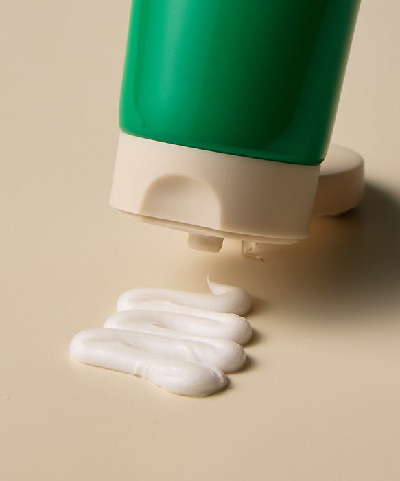 BLITHE Anti-Pollution Aging Pore Cleansing Foam BHA 0.5 150ml cream texture on a neutral background