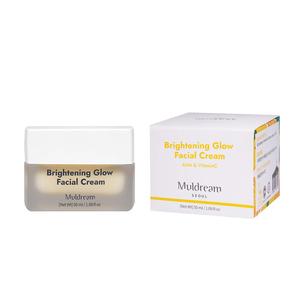 MULDREAM Brightening Glow Facial Cream-AHA Vitamin C 50ml available on Koolseoul.com, your Korean Eshop from Seoul !