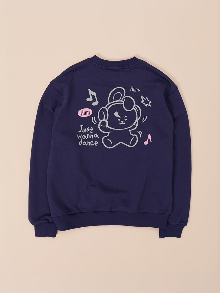 BT21 COOKY Basic Sweatshirt 2026 F/W - image 1
