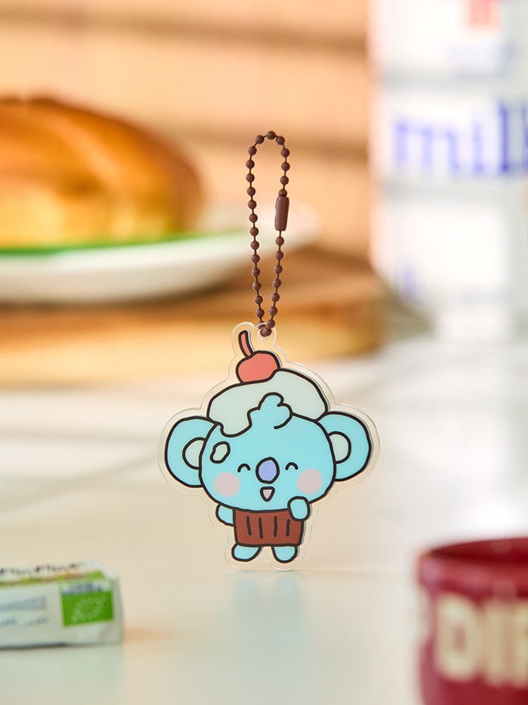 BT21 KOYA BABY ACRYLIC KEYRING BAKERY SHOP