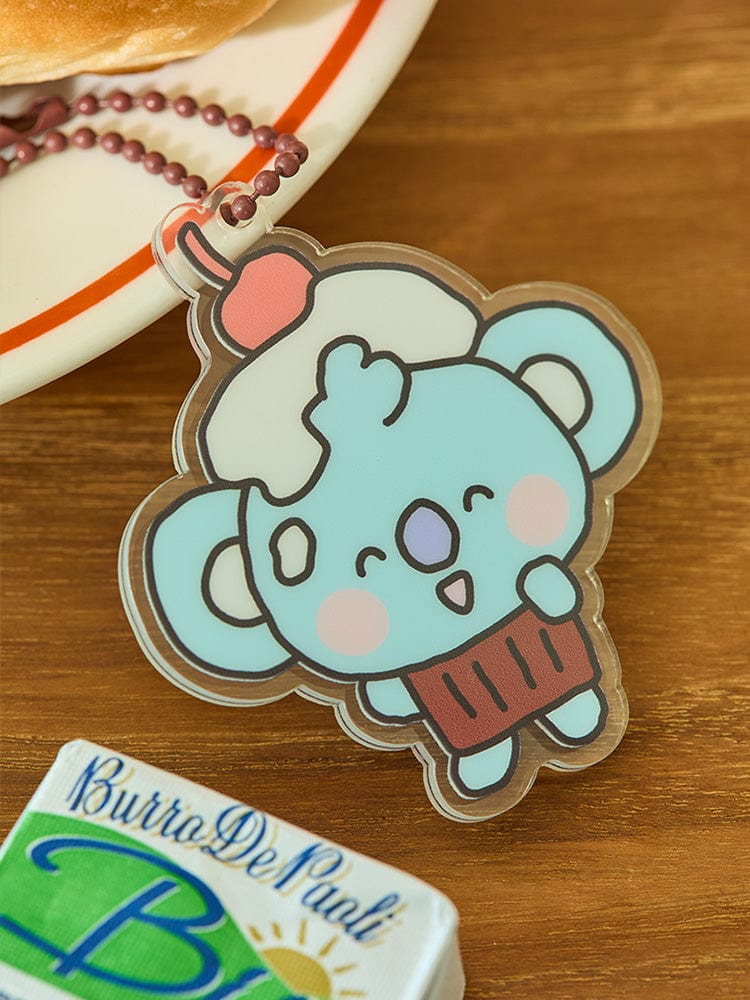 BT21 KOYA BABY ACRYLIC KEYRING BAKERY SHOP