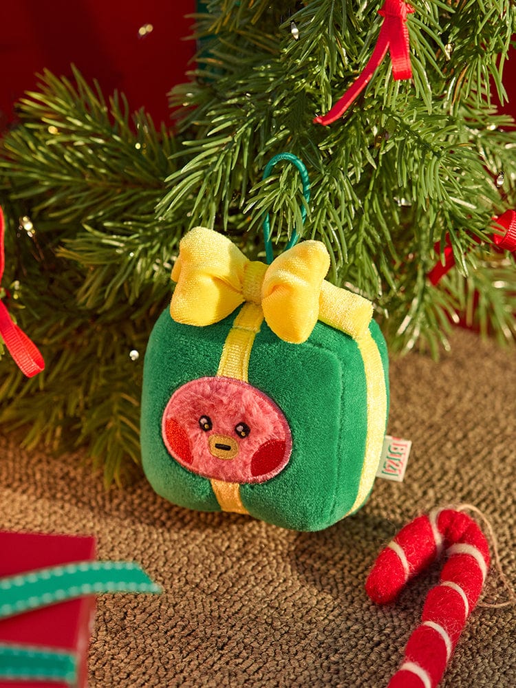 BT21 TATA ミニミニ オーナメントぬいぐるみキーホルダー プチホリデー