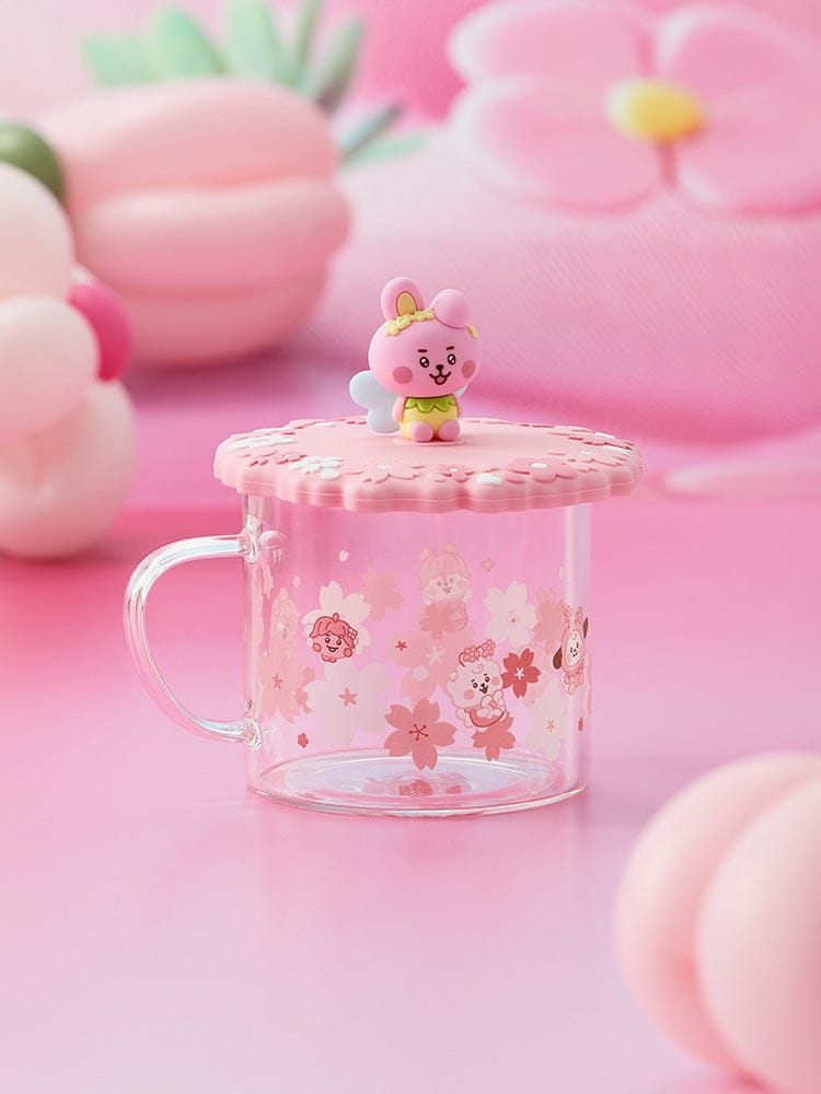 BT21 COOKY ベビーグラス＆蓋 (11oz) スプリングフェアリー