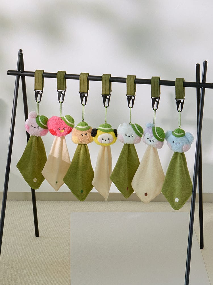 BT21 ミニミニ ぬいぐるみハンドタオル エクスプローラー