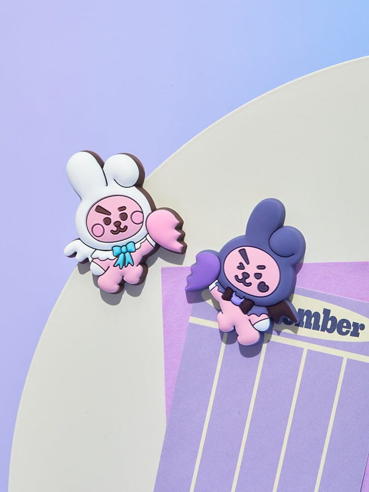 BT21 COOKY シリコンマグネットセット（2個入り） エンジェル＆ヴィラン