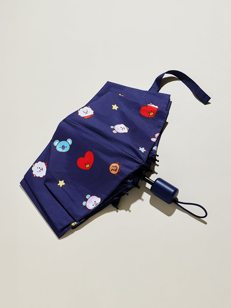 BT21 PATTERN FOLDING UMBRELLA BASIC