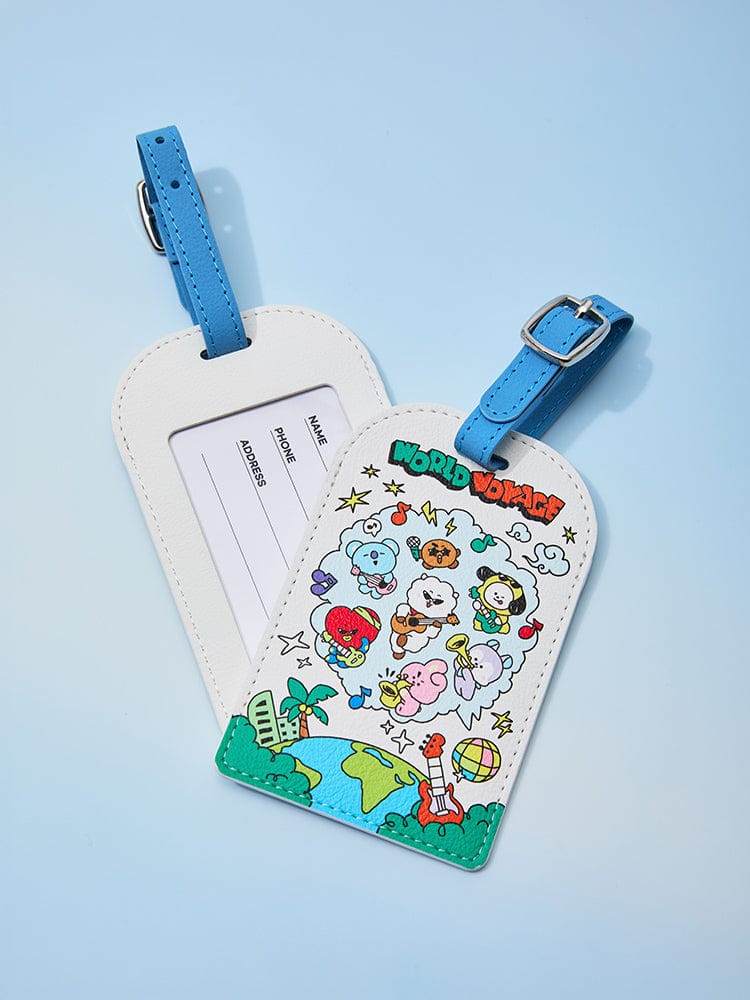BT21 ラゲッジタグ ワールドボヤージュ