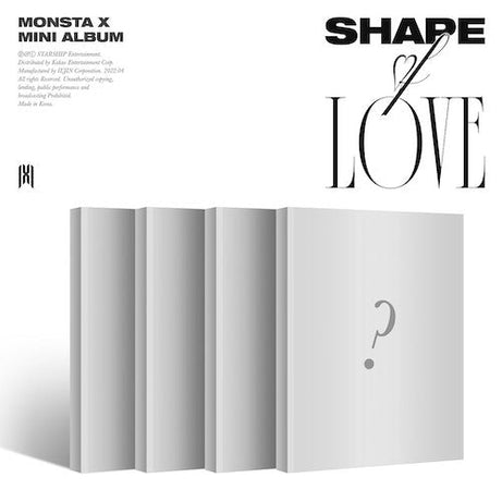 MONSTAR X SHAPE of LOVE 11th Mini Album on sales on our Website !