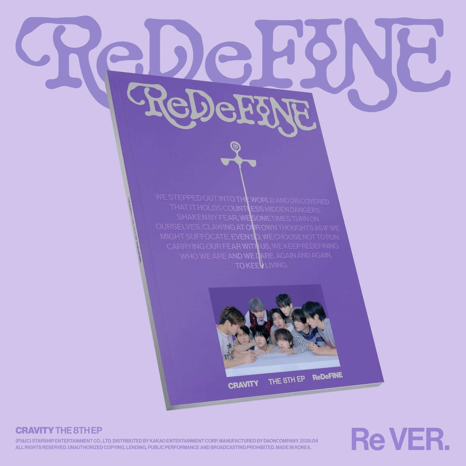 Cravity - Cravity The 8TH Ep [Redefine] (Re Ver.) - Album Kpop