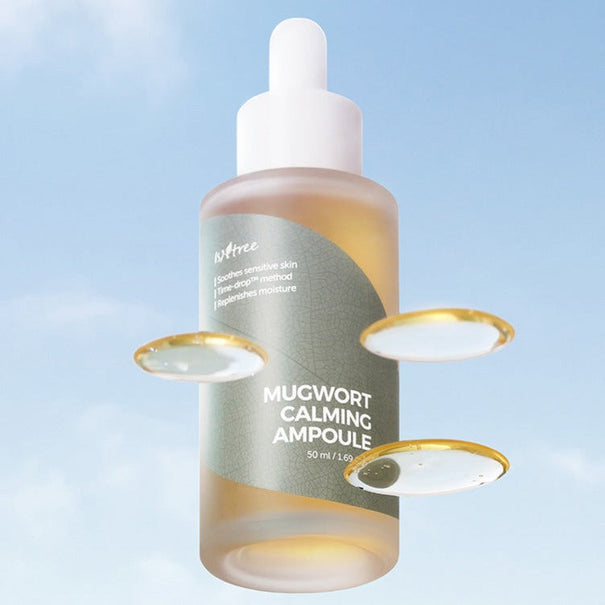 ISNTREE Mugwort Calming Ampoule 50ml available on Koolseoul.com, your Korean Eshop from Seoul !