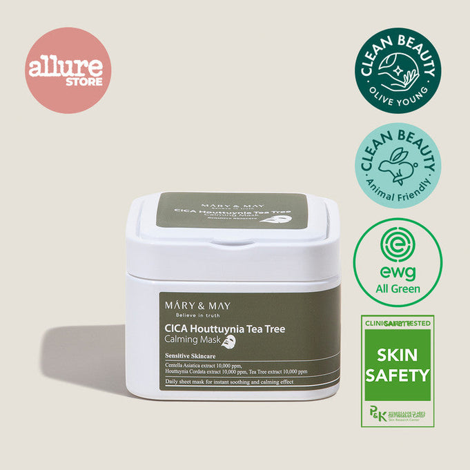 MARY & MAY Cica Houttuynia Tea Tree Calming Tree x30 | Kool Seoul