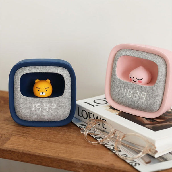 KAKAO FRIENDS Mood Light Desk Clock available on Koolseoul.com, your Korean Eshop from Seoul !