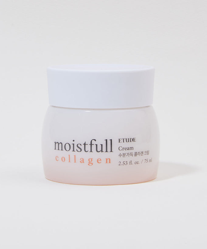 ETUDE Moistfull Collagen Cream 75ml jar for dry skin hydration