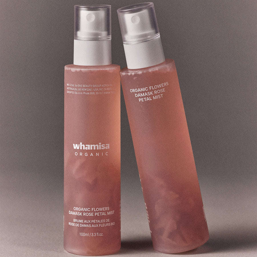 WHAMISA ファーメンテッドフラワーズ フェイスミスト ローズ 100ml