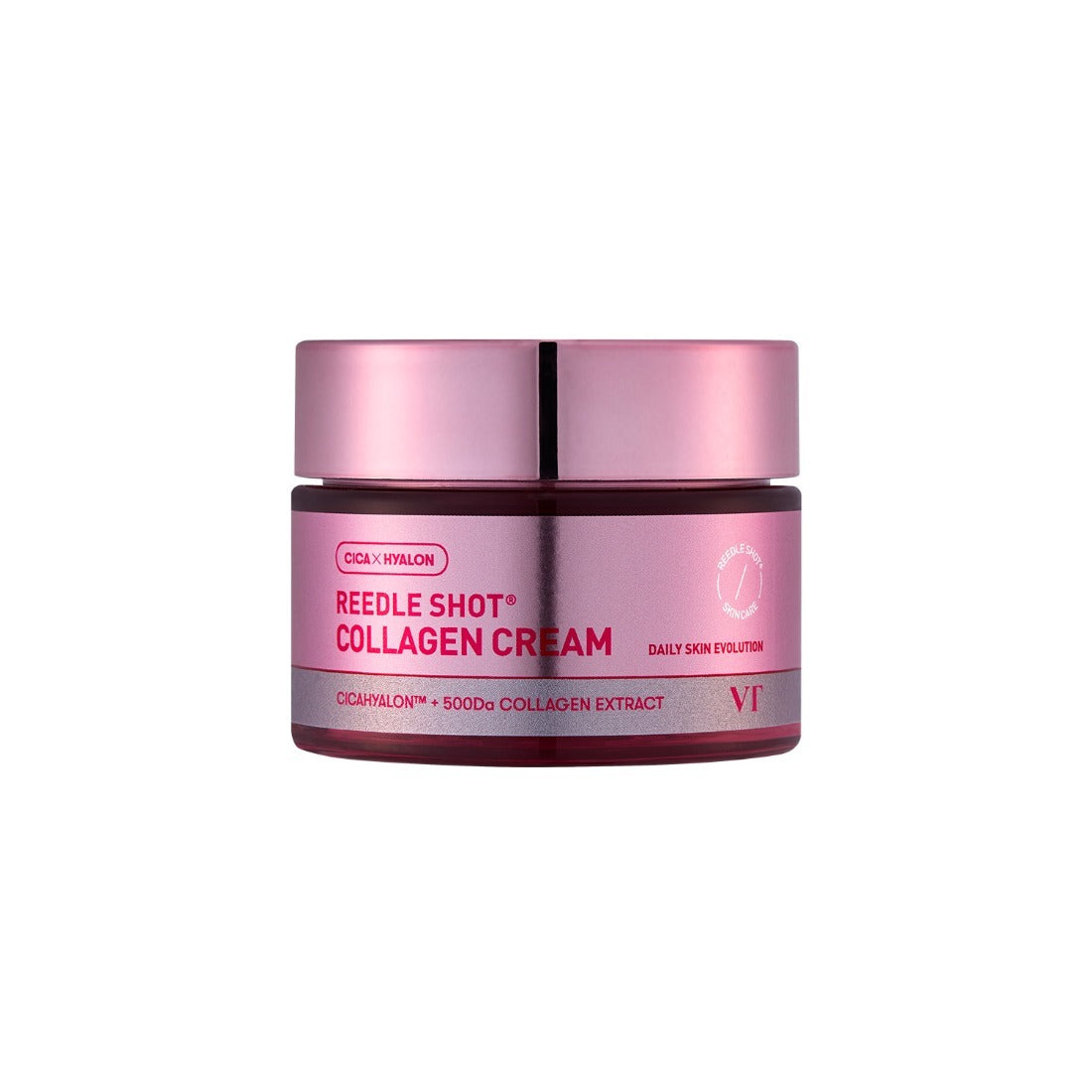 VT COSMETICS Reedle ShotÂ® Collagen Cream - 50ml jar on white background