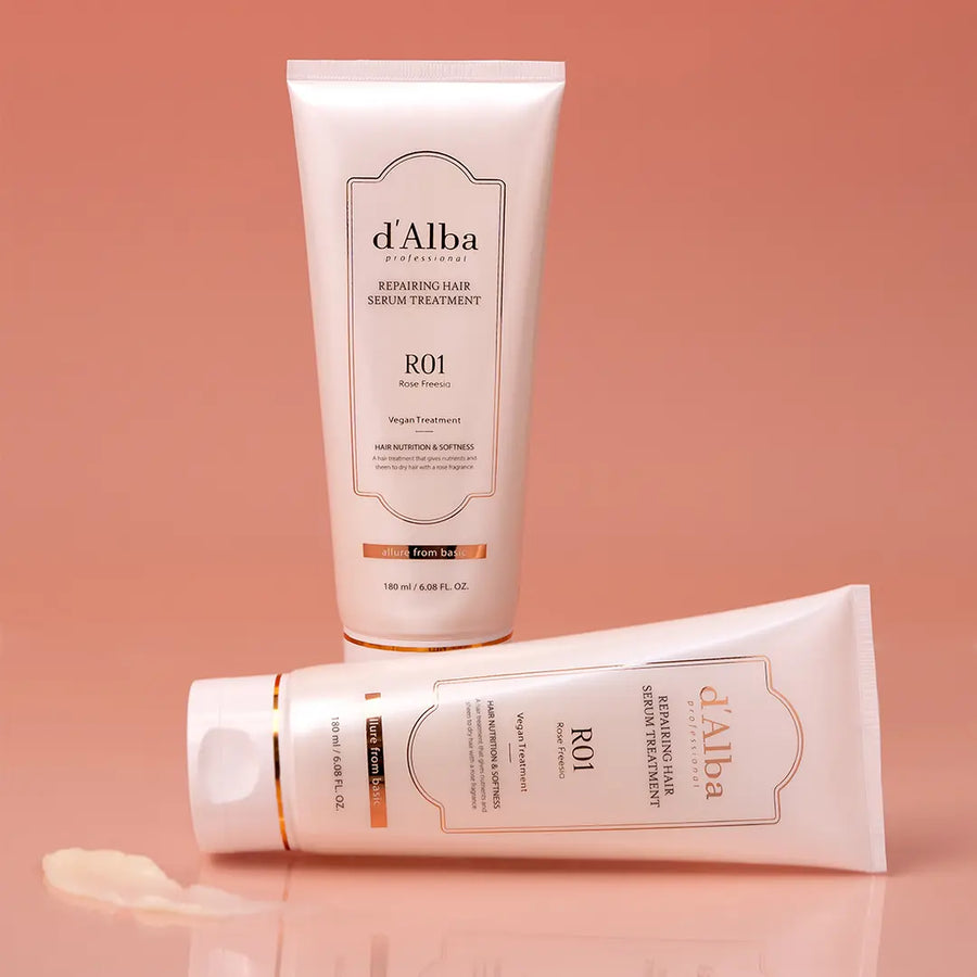 D'Alba プロフェッショナル リペアリング ヘアセラム トリートメント 180ml