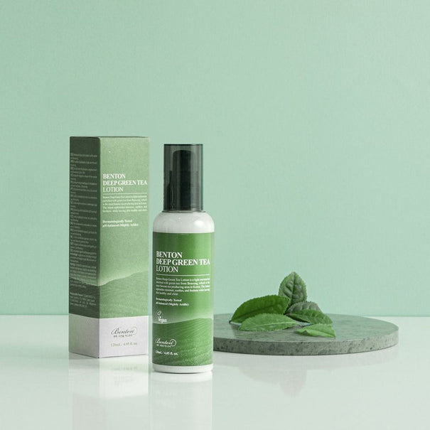 BENTON Deep Green Tea Lotion 120ml available on Koolseoul.com, your Korean Eshop from Seoul !