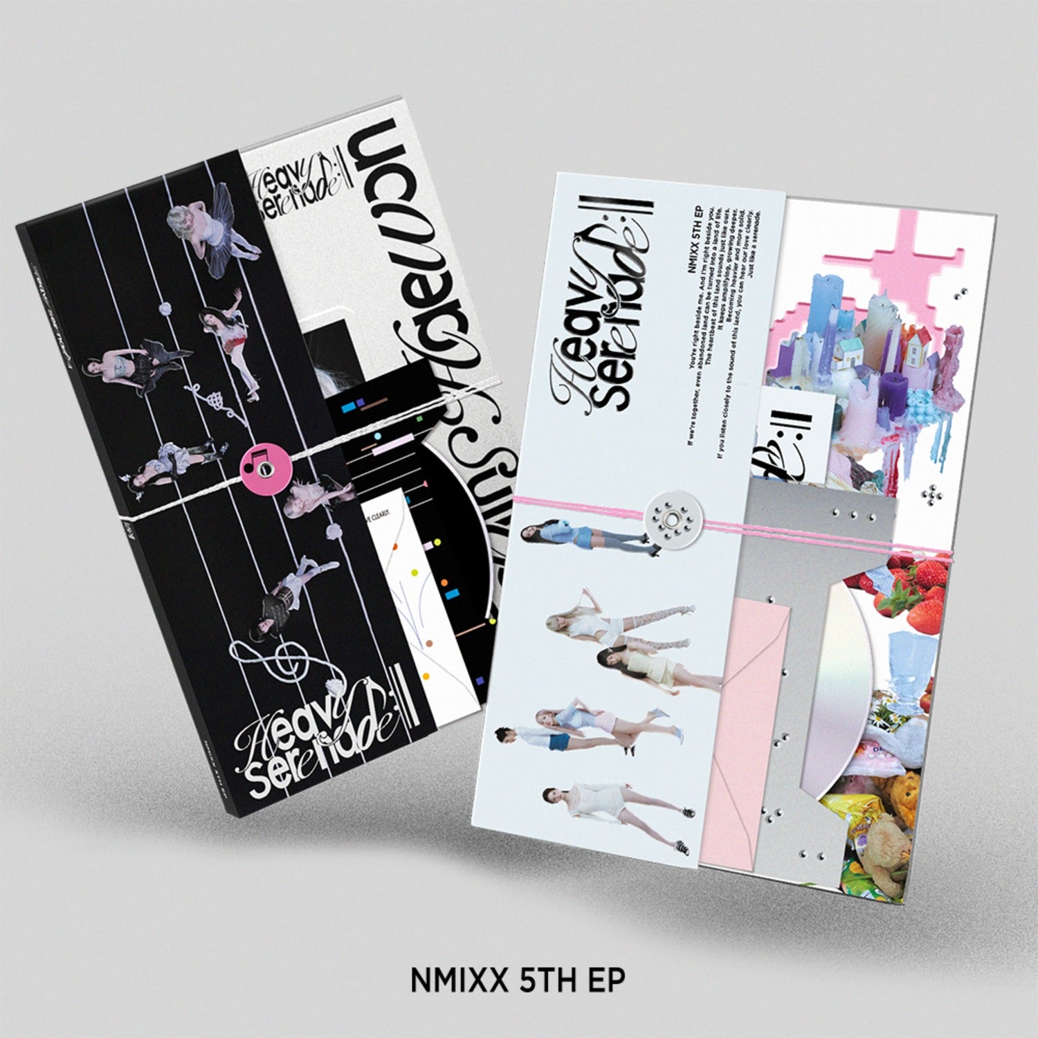 NMIXX - [Heavy Serenade] (Heavy ver. / Serenade ver.) (Random 1 of 2) - Kpop Album Koolseoul
