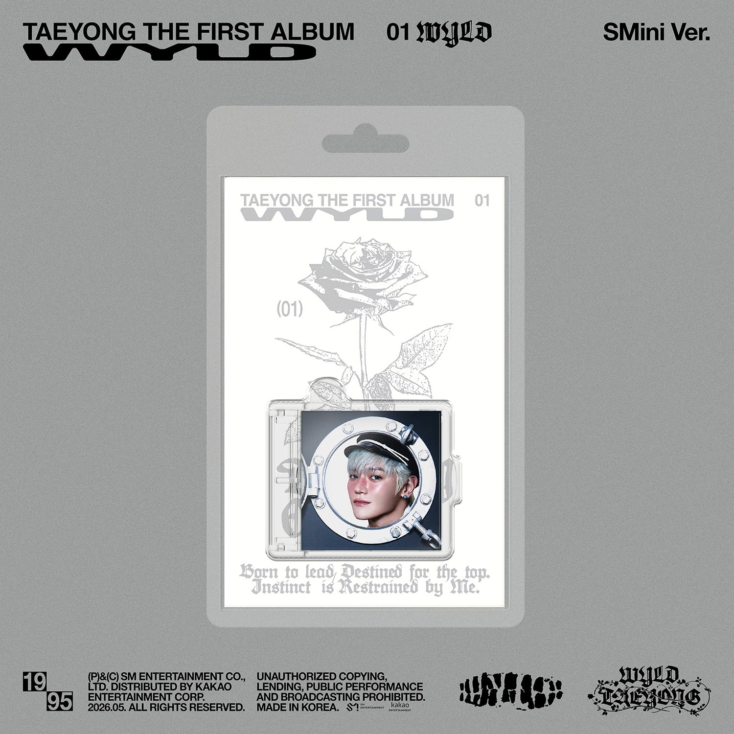 TAEYANG - 1st Full Album [WYLD] (SMini Ver.) - Kpop Album Koolseoul
