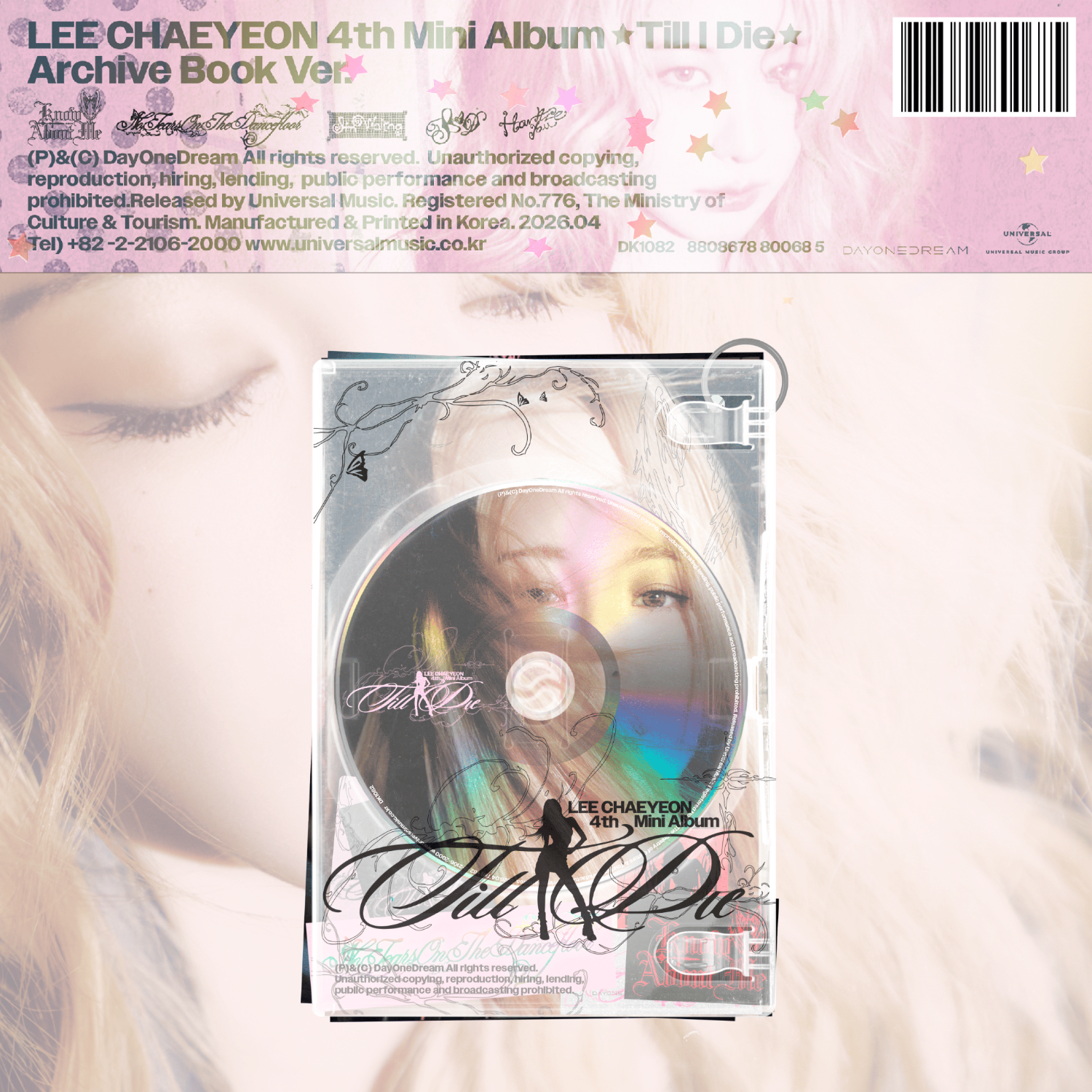 LEE CHAEYEON - 4th Mini Album [Till I Die] [Archive Book Ver.] - Kpop Album Koolseoul