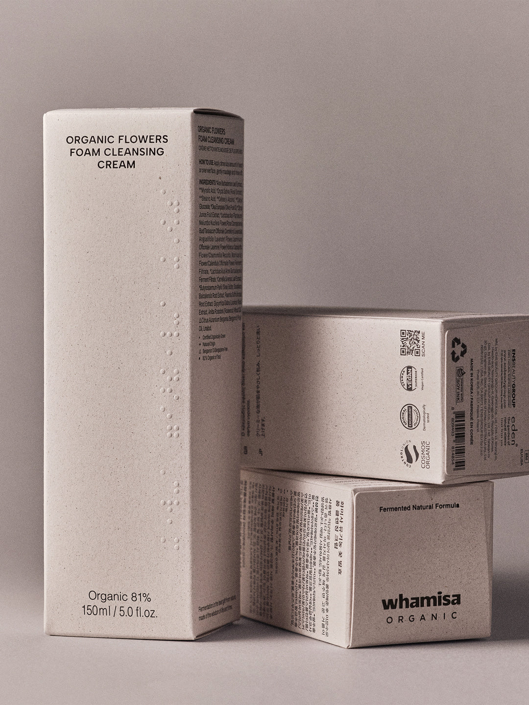WHAMISA Fermented Flowers Cleansing foam 150ml