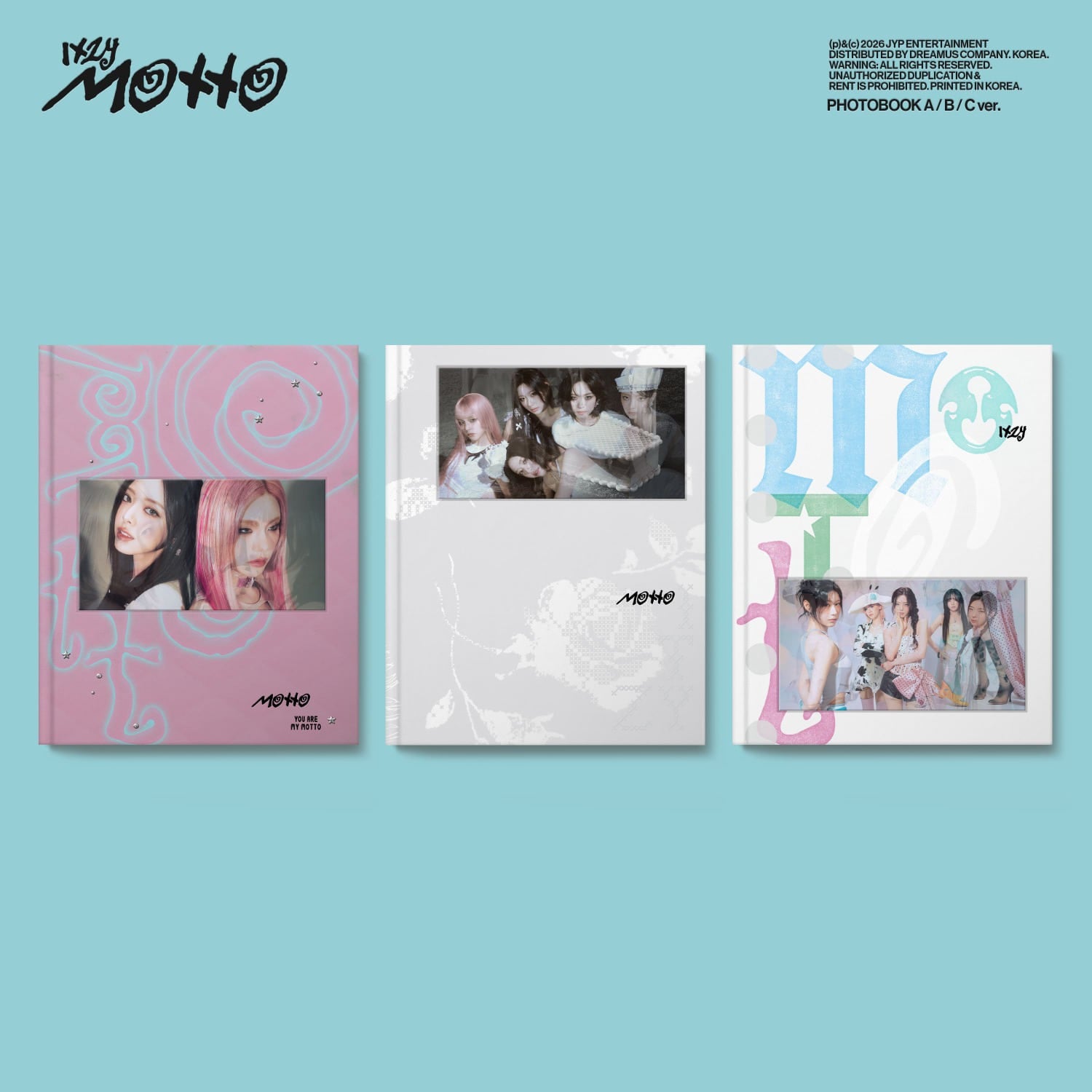 ITZY - [Motto] PHOTOBOOK Ver. (Random 1 of 3) - Kpop Album Koolseoul