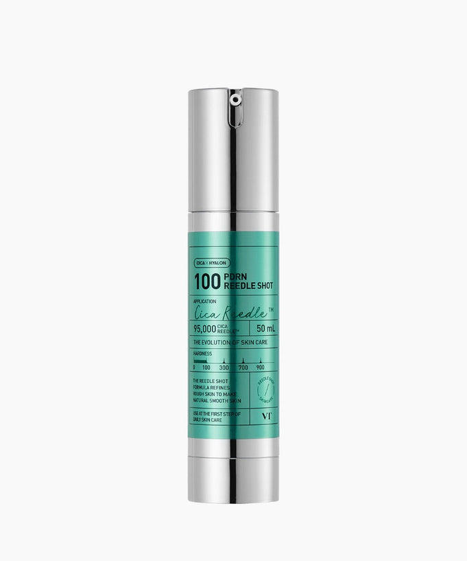 VT COSMETICS PDRN Reedle Shot® skincare product bottle on a white background.