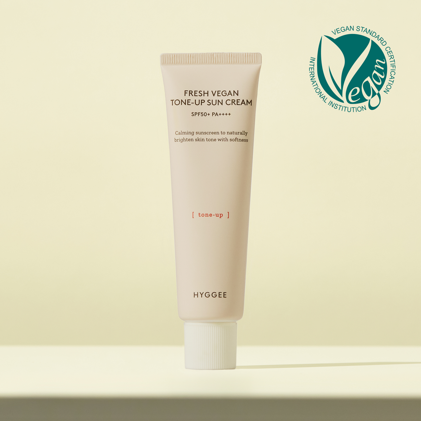 HYGGEE Fresh Vegan Tone-Up Suncream SPF50+ 50ml | Kool Seoul
