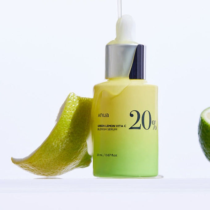 ANUA Green Lemon Vita C Blemish Serum 20% 20ml | Kool Seoul